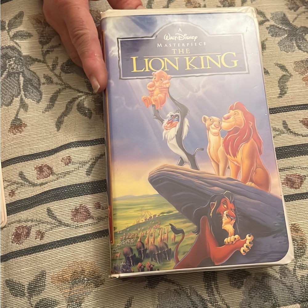 The lion king vhs